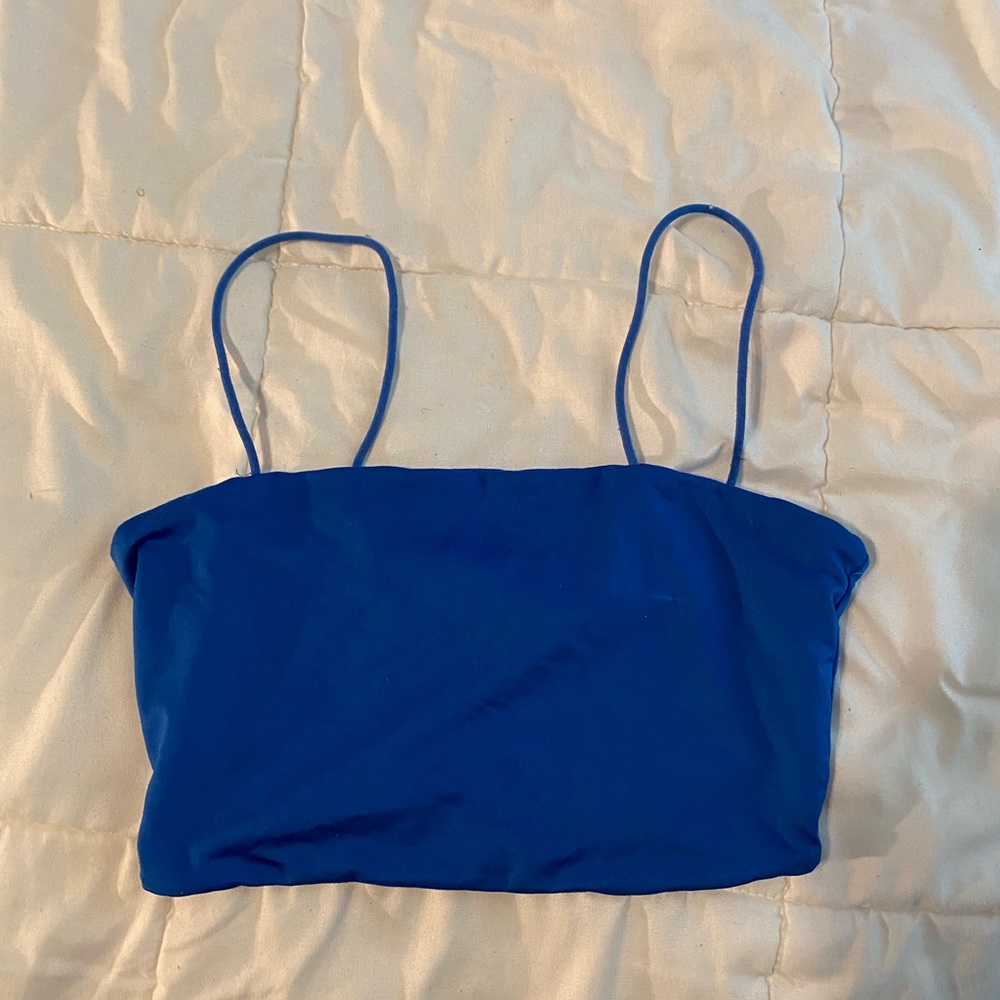 COTTON SPANDEX CROP TOP CAMI CAMISOLE CROPPED